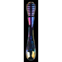 LoveToy Gode en Verre Twin Pleasures 20 x 3.6cm Transparent